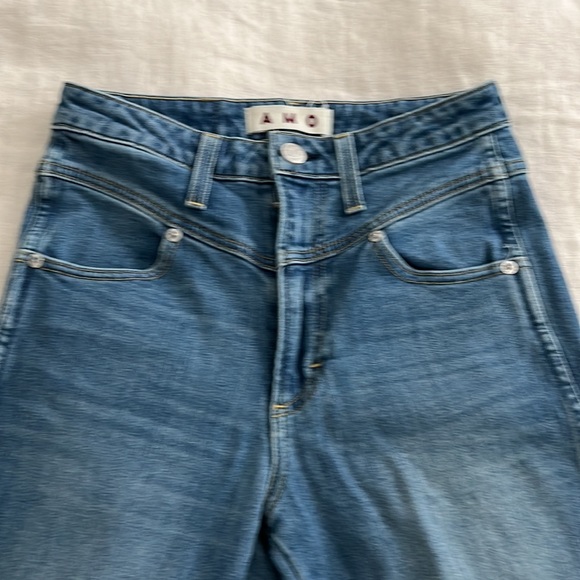 Amp crop high waisted jeans.  Size 26.  Worn only 4 times! - Picture 3 of 5